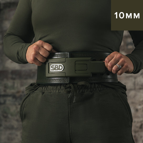 SBD Belt 10mm RESOLVE Limited Edition - GREEN