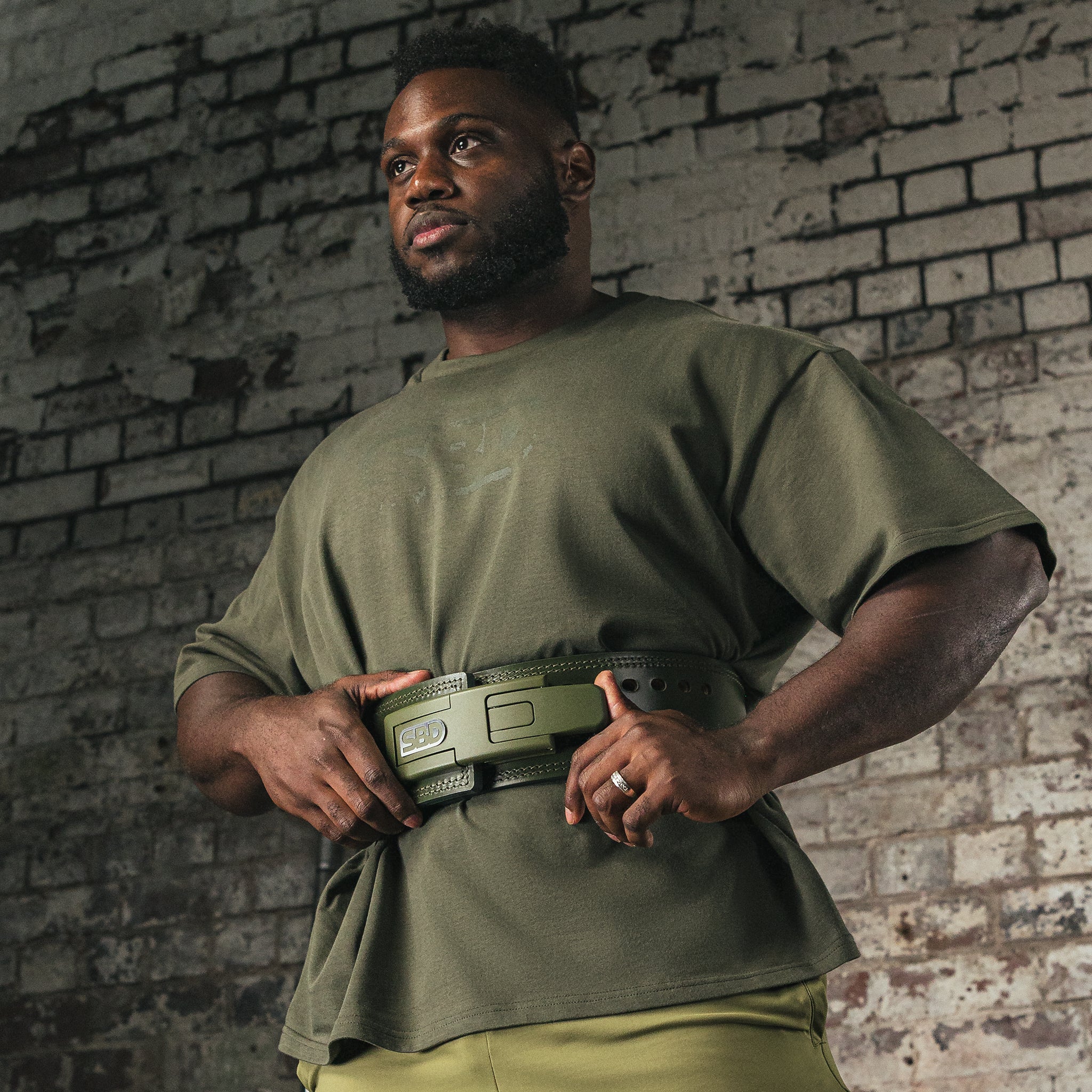 SBD Belt 13mm RESOLVE Limited Edition - GREEN – SBD INDIA