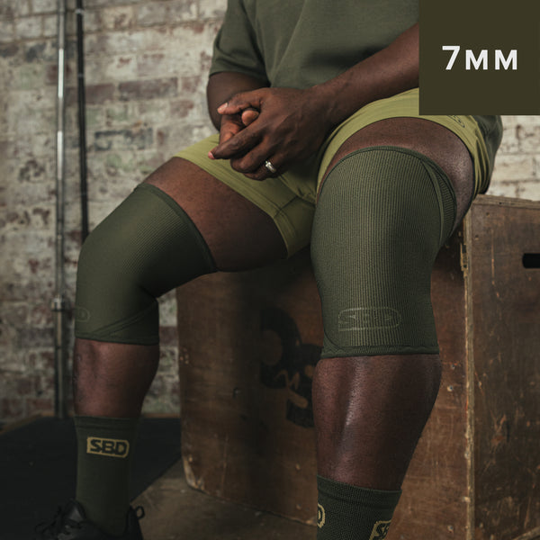 Powerlifting Knee Sleeves 7mm - Resolve